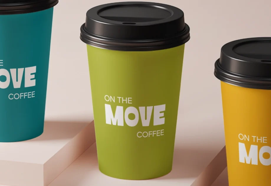Proyecto de branding con la marca On The Move, plataforma de experiencias móviles.